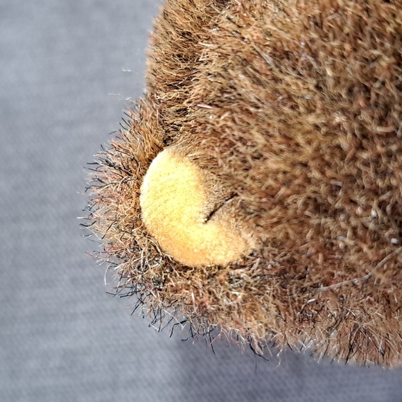 Vintage Gund Gunderbear Dark Brown Jointed Teddy Bear Toy VG 8" 1993 - Picture 9 of 16